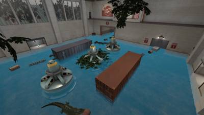 Turbine but the floor is filled with Crocodile thumb 2