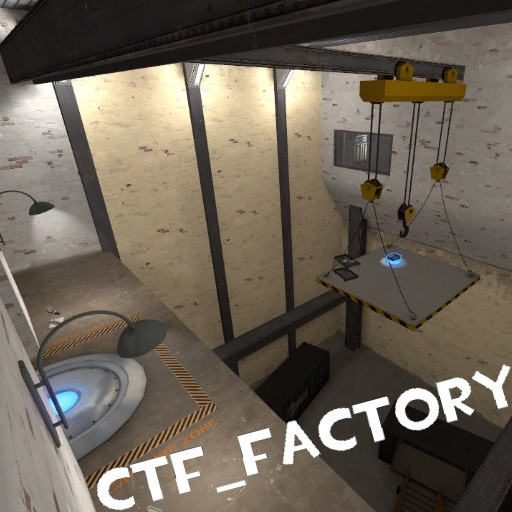 Ctf_Factory for tf2 screenshot