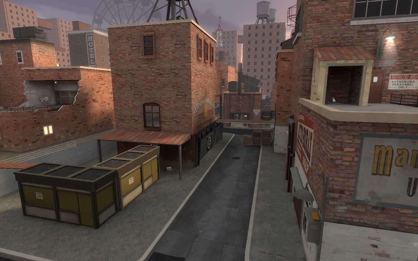 Downtown (MvM) for tf2 screenshot