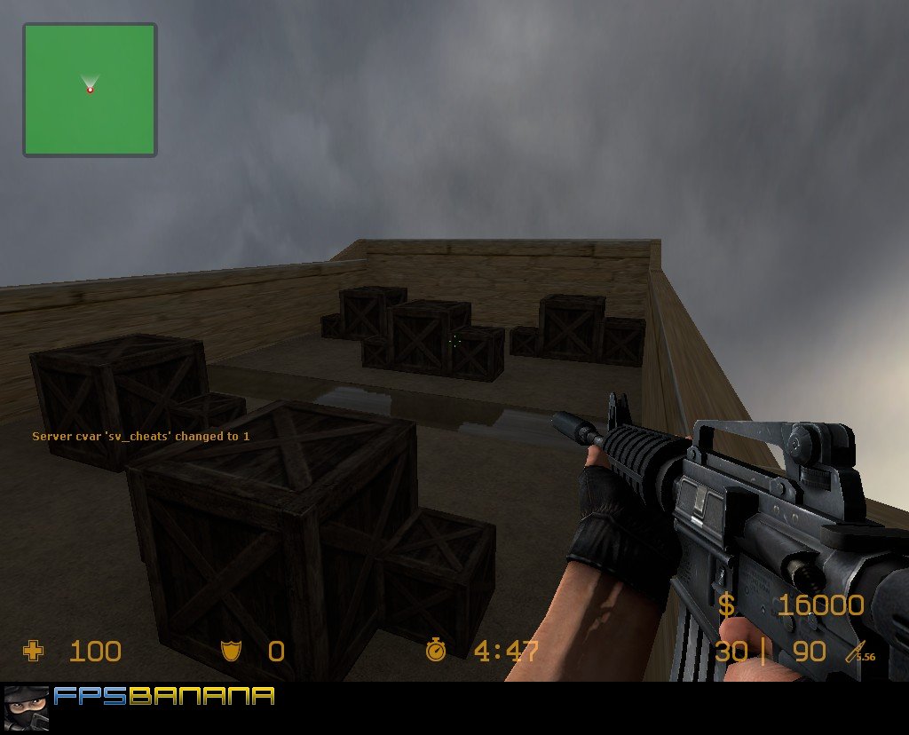 aim_dusty_m4a1 for css screenshot