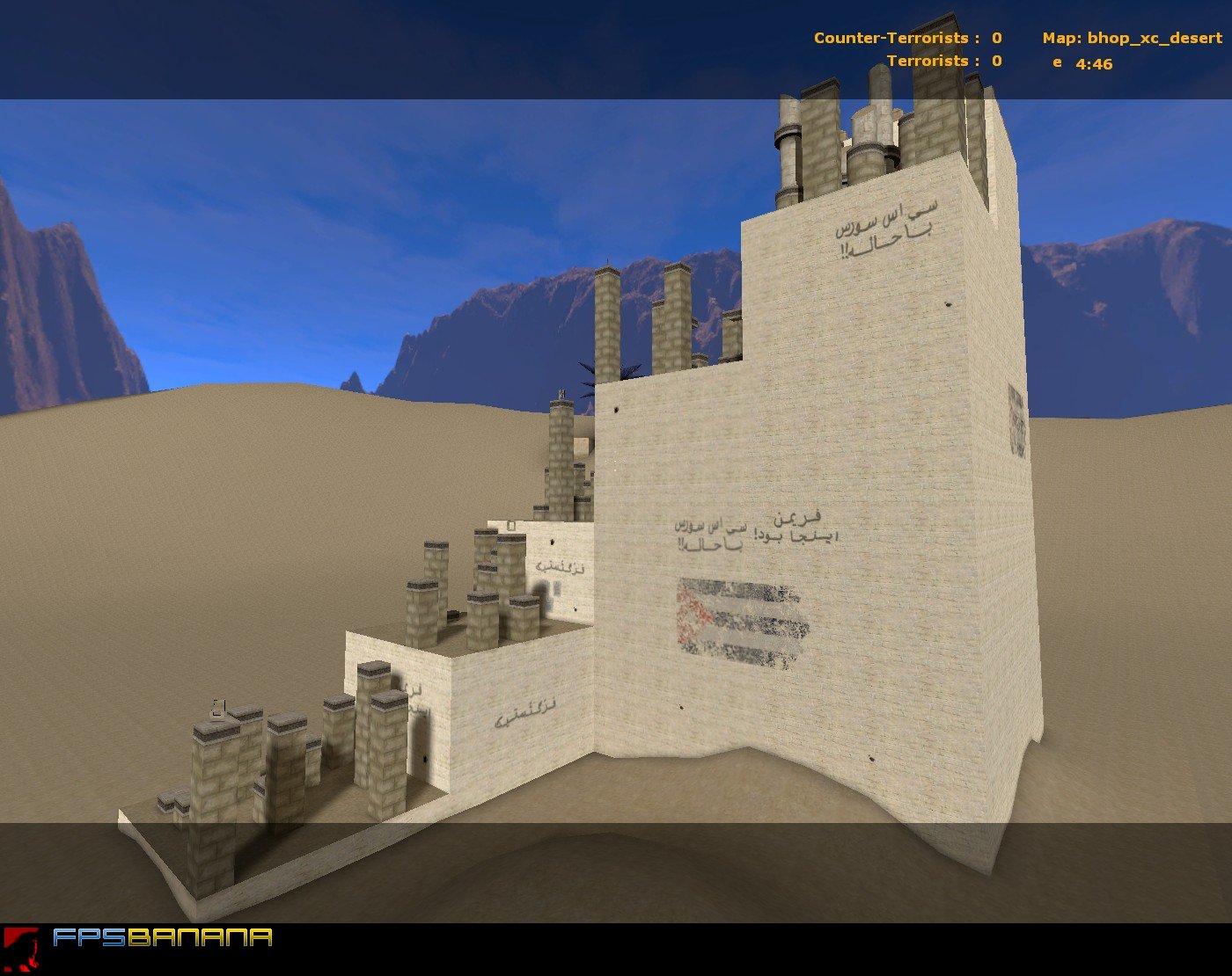 bhop_xc_Desert for css screenshot